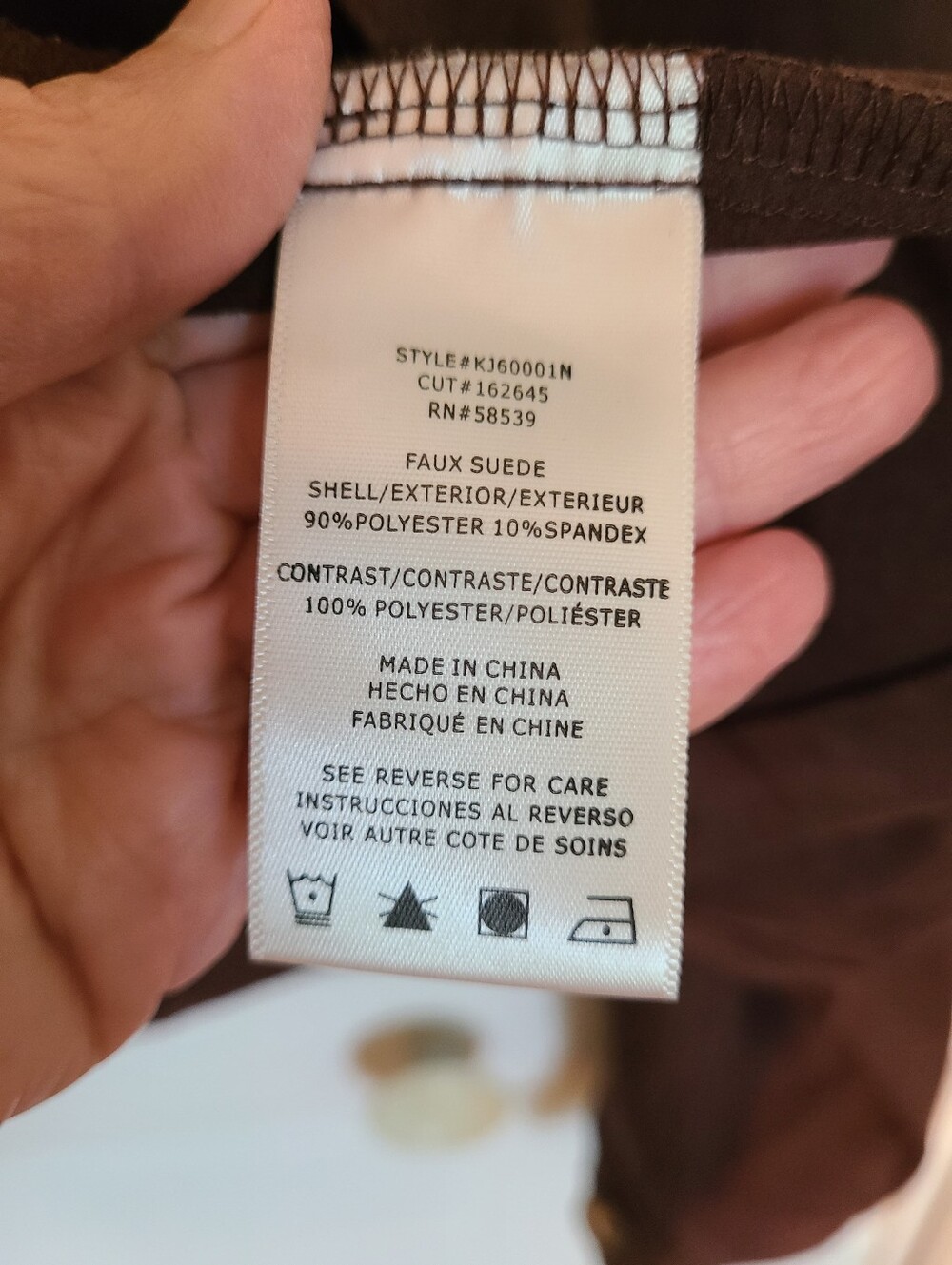 Kut From The Kloth Trucker's Jacket Faux Suede - Picture 5 of 6